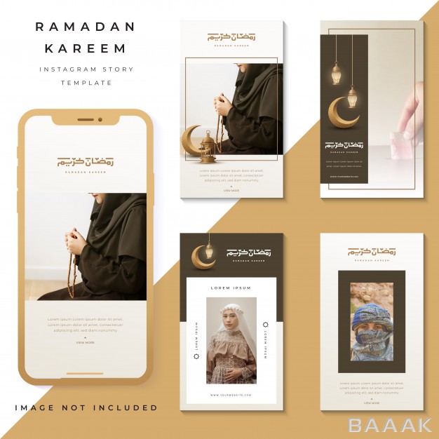 رمضان-پرکاربرد-Set-instagram-stories-ramadan-kareem-instagram-template-photo_767671161