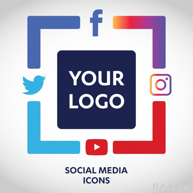 قالب-اینستاگرام-جذاب-و-مدرن-Set-most-popular-social-media-icons-twitter-youtube-whatsapp-snapchat-facebook-instagram-logos-printed-paper_263685725