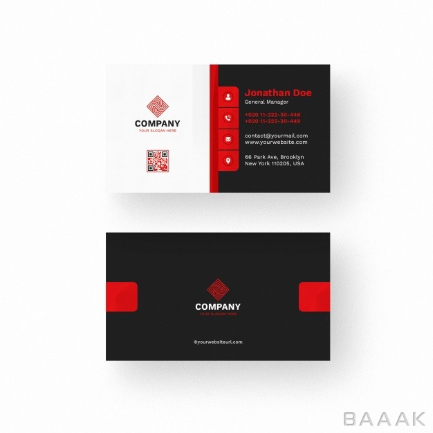 کارت-ویزیت-جذاب-Modern-business-card-mockup_2179990