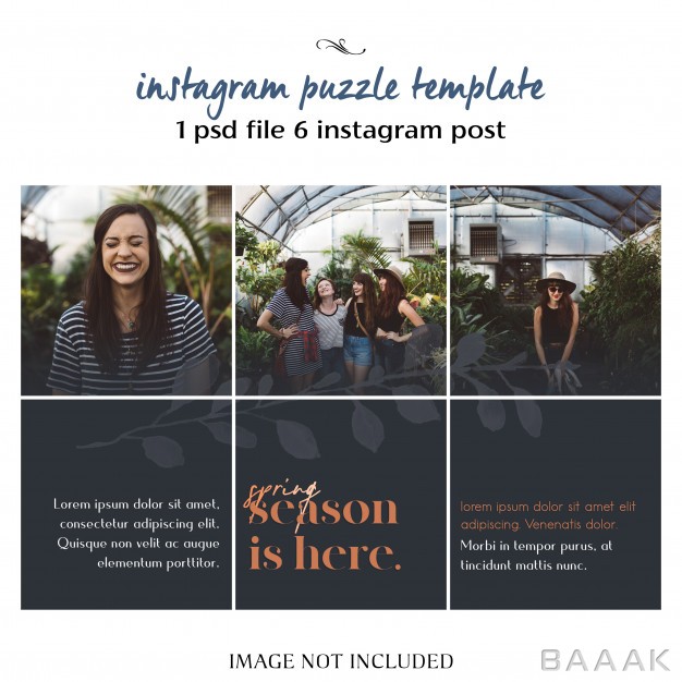 اینستاگرام-مدرن-و-خلاقانه-Modern-creative-stylish-instagram-puzzle-grid-collage-template_592281862