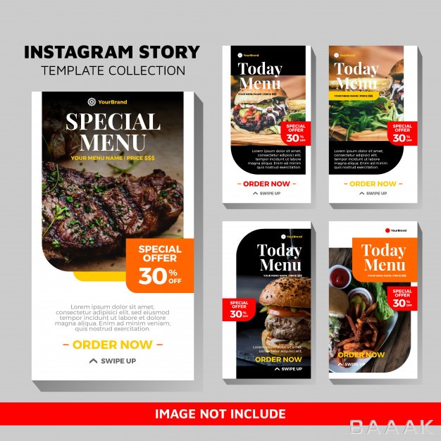 اینستاگرام-جذاب-Food-templates-instagram-stories_688166747