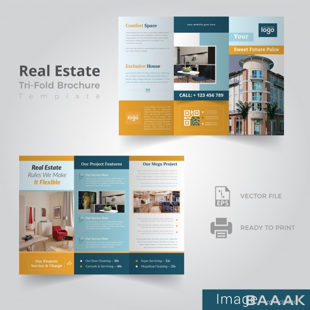 بروشور-مدرن-و-خلاقانه-Real-estate-square-trifold-brochure-design_948219381