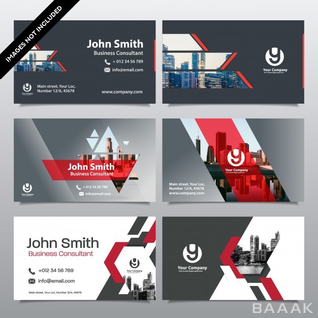 کارت-ویزیت-مدرن-City-background-business-card-design-template-can-be-adapt-brochure-annual-report-magazine-poster-corporate-presentation-portfolio-flyer-website_1294381