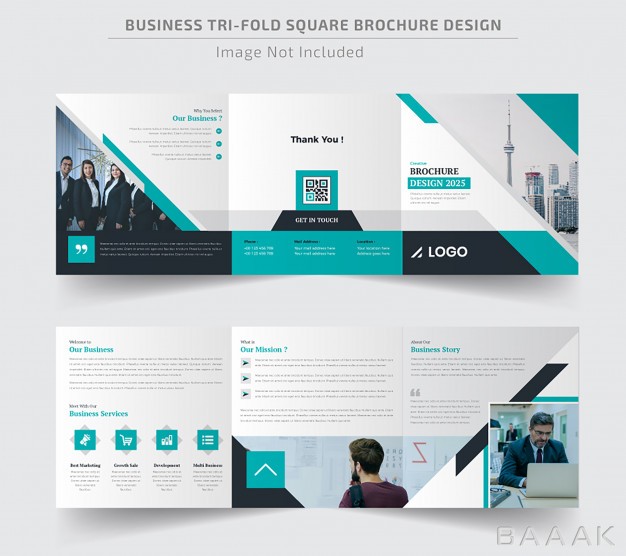 بروشور-مدرن-و-جذاب-Corporate-square-trifold-brochure-template_433976577