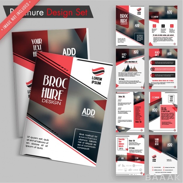 بروشور-زیبا-و-خاص-Brochure-design-set-with-red-elements_1047809