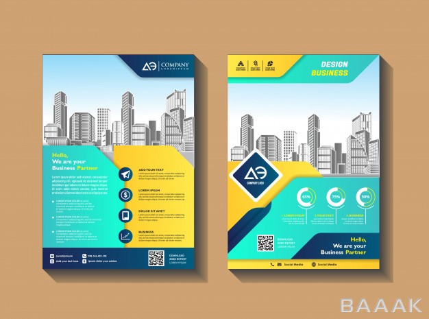 تراکت-خاص-و-مدرن-Brochure-flyers-design-template-company-profile-magazine-poster-annual-report-book-booklet-cover_820096072