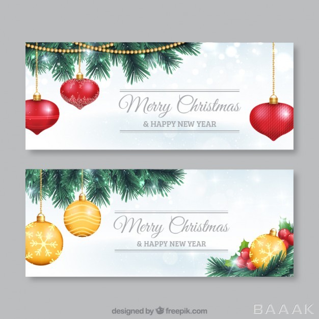 تراکت-جذاب-و-مدرن-Christmas-balls-flyer-pack_879958845