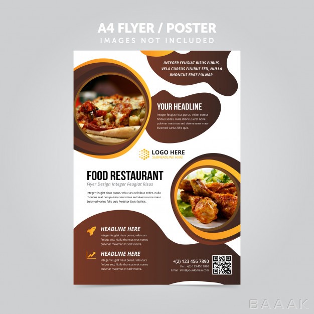 تراکت-جذاب-و-مدرن-Food-restaurant-business-mulripurpose-a4-flyer-leaflet-template_975845681
