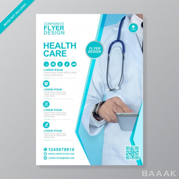 تراکت-جذاب-و-مدرن-Corporate-healthcare-medical-cover-a4-flyer-design-template_425849381