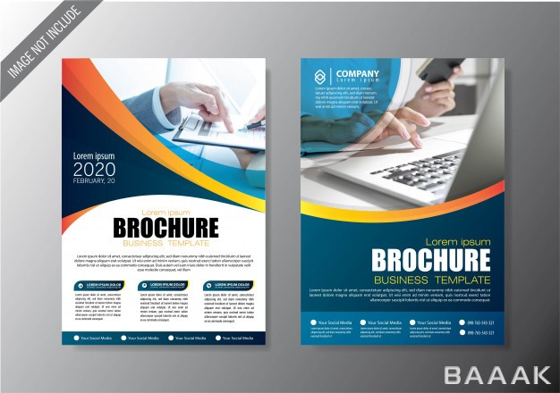 بروشور-مدرن-Cover-flyer-brochure-business-template-annual-report_4008956
