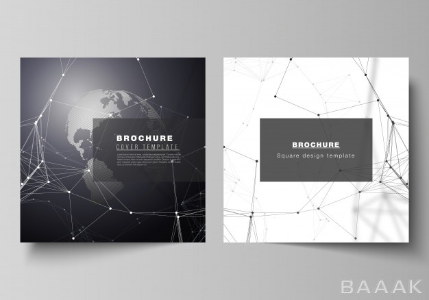 بروشور-فوق-العاده-Square-format-covers-design-templates-brochure-flyer_4815588