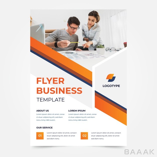 تراکت-زیبا-و-خاص-Learning-grow-company-business-flyer-template_137631597