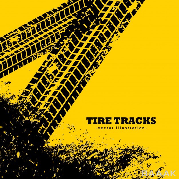 پس-زمینه-جذاب-و-مدرن-Tire-tracks-grunge-yellow-background_225717252