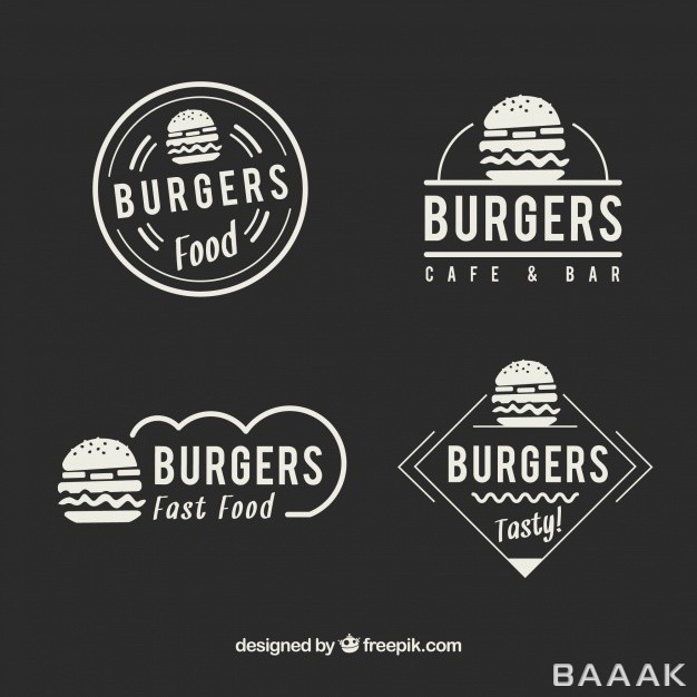 لوگو-جذاب-و-مدرن-Elegant-vintage-restaurant-fast-food-logos_1126995
