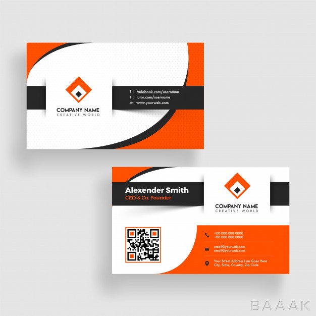 کارت-ویزیت-خاص-Modern-business-card-template-design_1638524