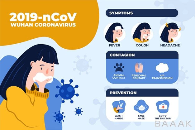 اینفوگرافیک-زیبا-و-جذاب-Coronavirus-infographic_7246300
