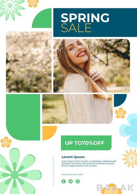 تراکت-زیبا-و-خاص-Promotional-spring-sale-flyer-template-design_699839085