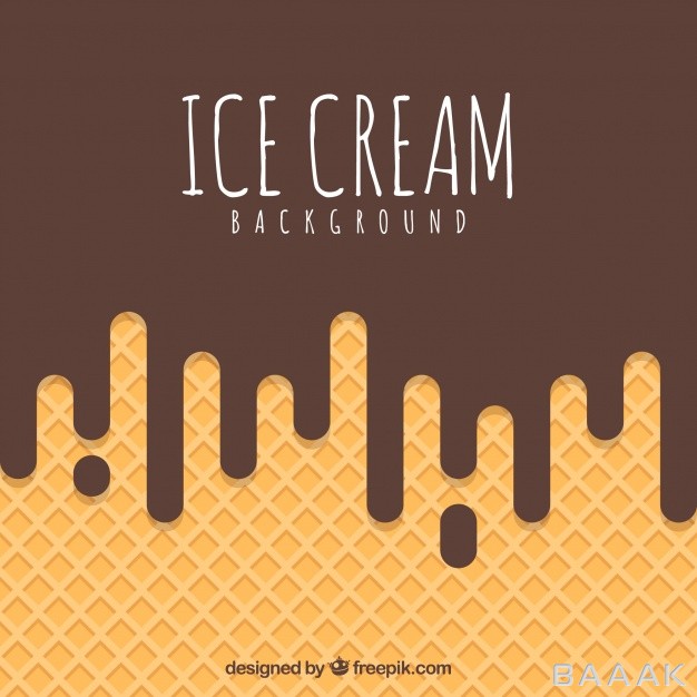 پس-زمینه-خاص-و-خلاقانه-Background-chocolate-ice-cream-with-wafer_112047839