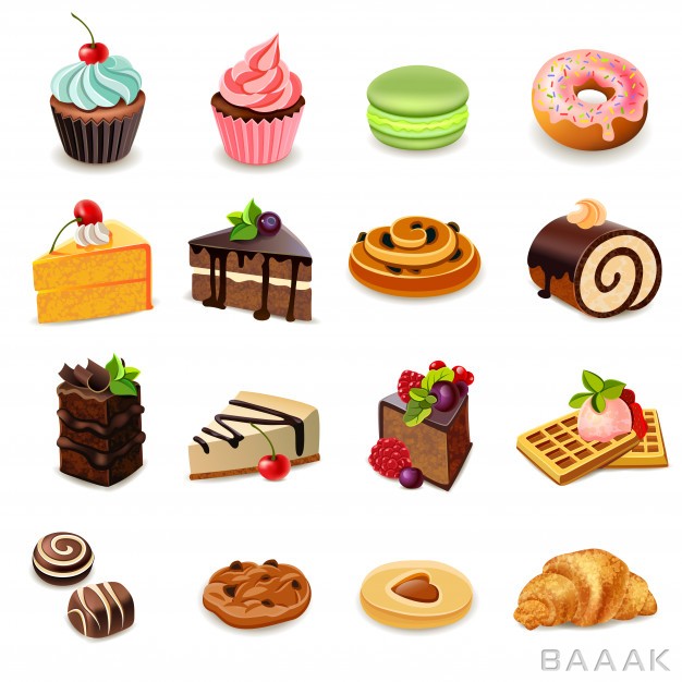 آیکون-خاص-و-خلاقانه-Cakes-icons-set_578836905