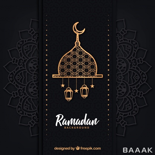 پس-زمینه-زیبا-و-جذاب-Ramadan-background-with-different-lamps_520079041