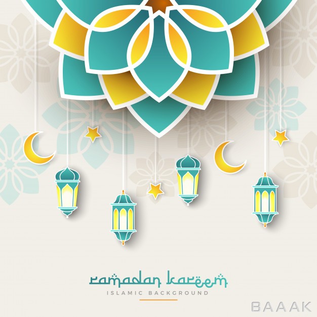 رمضان-مدرن-Ramadan-kareem-concept-banner_222184620