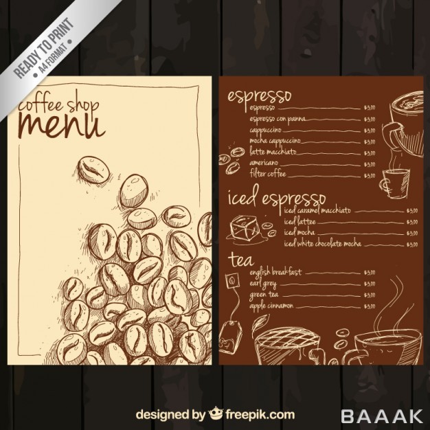 منو-زیبا-و-جذاب-Hand-drawn-coffee-menu_866426786