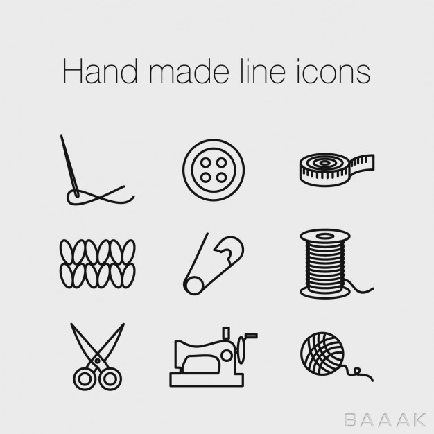 آیکون-جذاب-Hand-made-line-icons_202696849