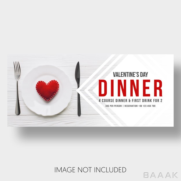بنر-جذاب-Banner-template-restaurant-valentine-s-day_553736650