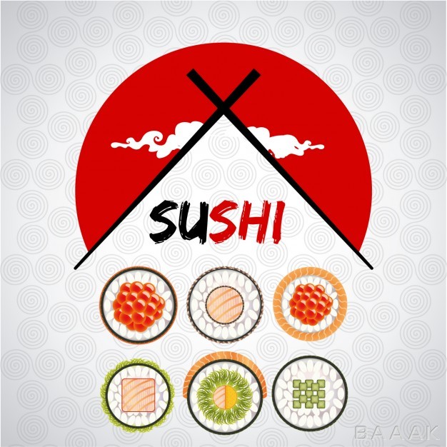 لوگو-زیبا-Variety-sushi-logo_848368