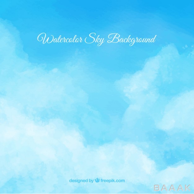 پس-زمینه-خلاقانه-Watercolor-cloudy-sky-background_230583258