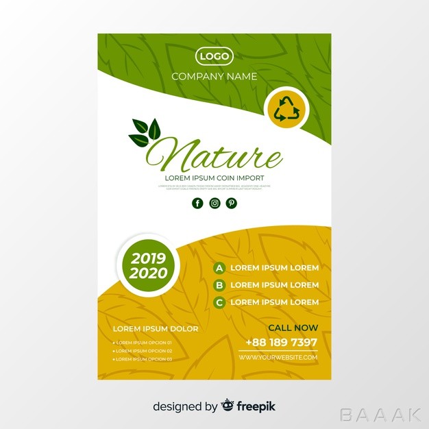 تراکت-زیبا-و-جذاب-Nature-flyer-template_772405241