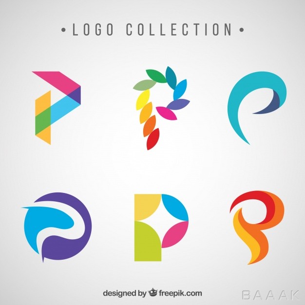 لوگو-مدرن-و-جذاب-Abstract-colorful-letter-logos-p_1193006