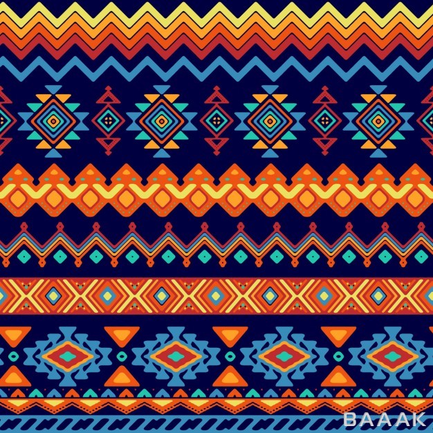پترن-فوق-العاده-Abstract-shapes-pattern-ethnic-style_635682818