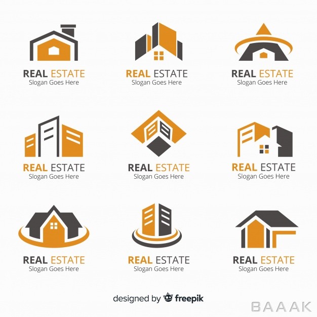 لوگو-پرکاربرد-Real-estate-logo-collection_3324836