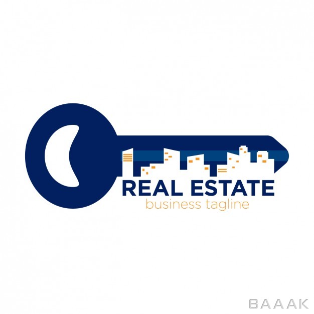 لوگو-پرکاربرد-Real-estate-logo-key-form_668946753