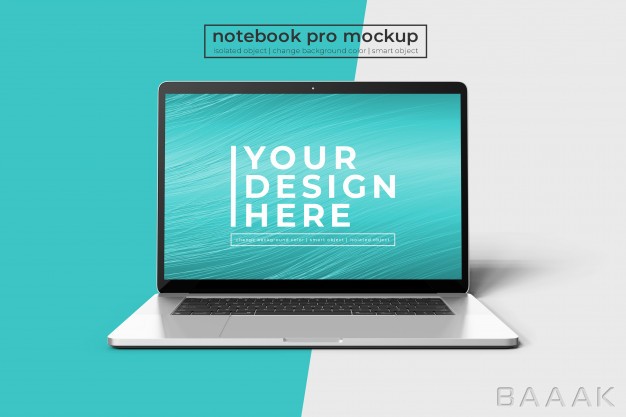 موکاپ-پرکاربرد-Realistic-premium-15-inch-notebook-pro-web-ui-application-photoshop-mock-up-front-view_396657070