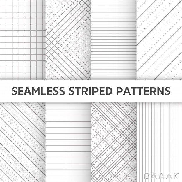 پترن-فوق-العاده-Seamless-striped-vector-patterns-white-grey-texture_183856138
