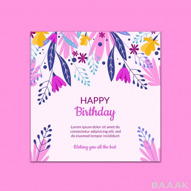 کارت-ویزیت-خلاقانه-Beautiful-birthday-card-template_619620213