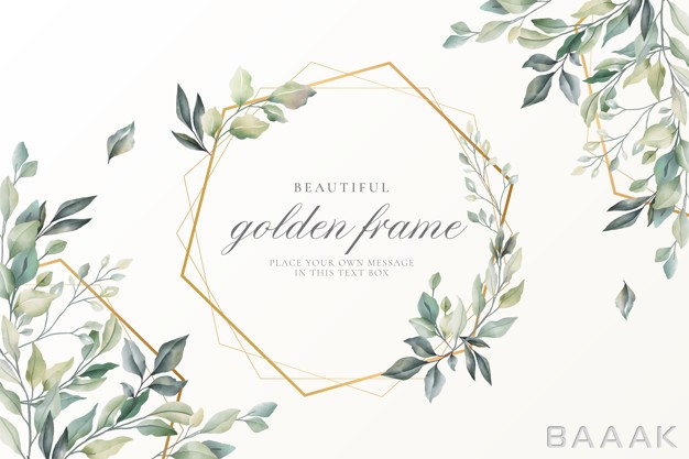 قاب-زیبا-Beautiful-floral-card-with-golden-frame_996582616