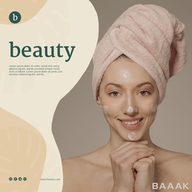 بنر-پرکاربرد-Beauty-banner-template-with-woman_621867360