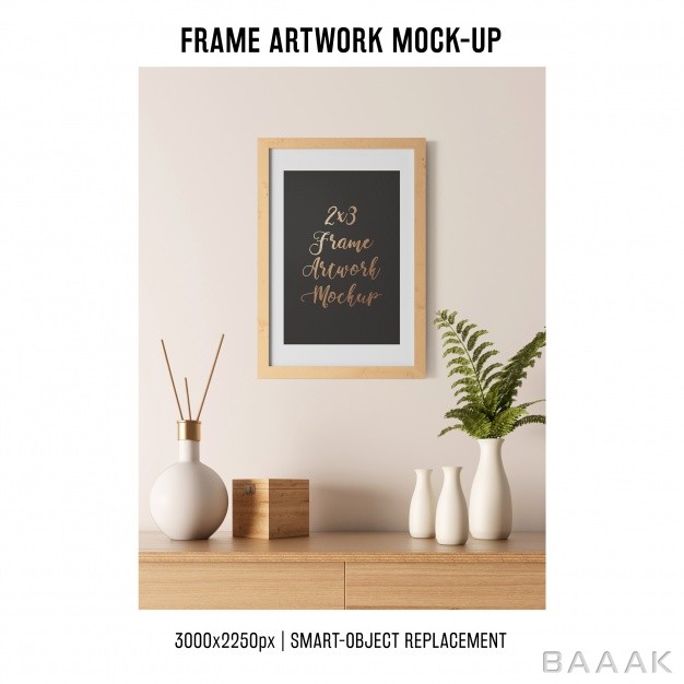 موکاپ-زیبا-و-خاص-Decorative-frame-artwork-mockup_535021032