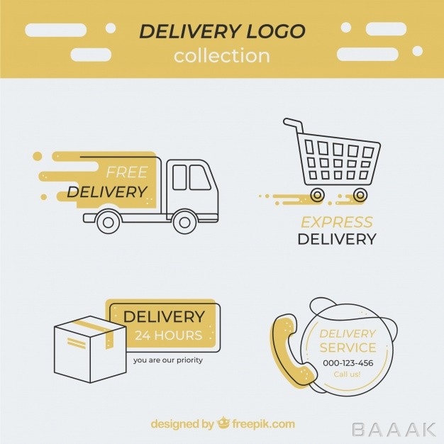 لوگو-زیبا-و-جذاب-Delivery-logotype-collection_574237781