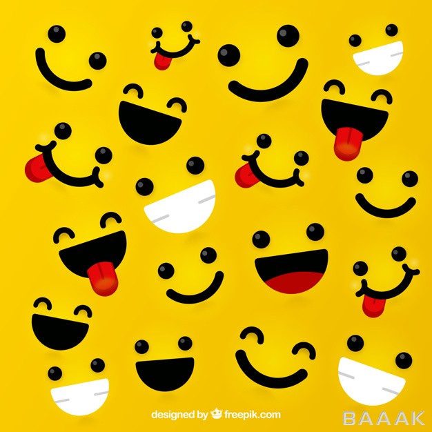 پس-زمینه-خلاقانه-Yellow-background-with-expressive-faces_412711357
