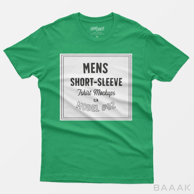 موکاپ-مدرن-Mens-short-sleeve-t-shirt-mockups_418153409