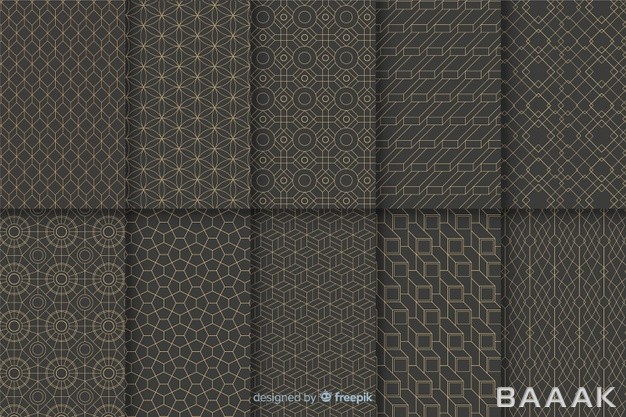 پترن-پرکاربرد-Geometric-luxury-pattern-collection_788890598