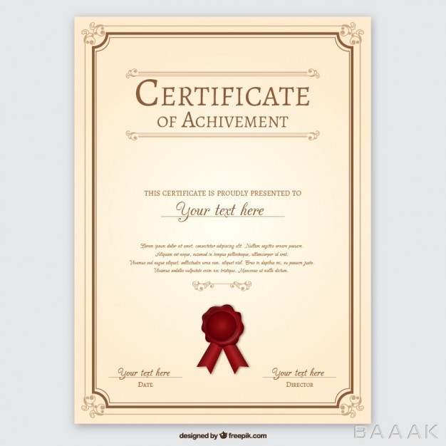 قالب-سرتیفیکیت-مدرن-و-جذاب-Certificate-achievement_648177449
