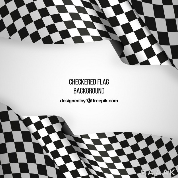 پس-زمینه-جذاب-Checkered-flag-background-with-realistic-design_454016259