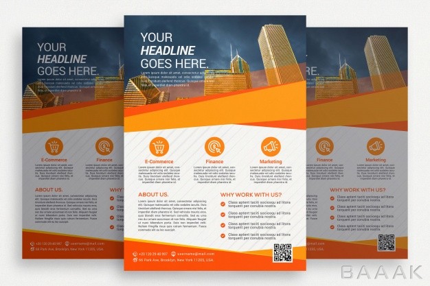 بروشور-فوق-العاده-White-business-brochure-with-orange-details_657486873