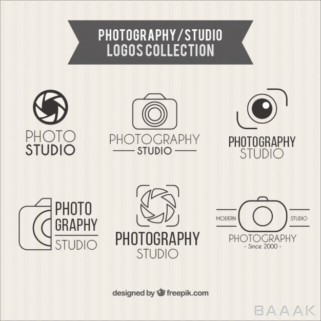 لوگو-خاص-و-مدرن-Photography-studio-logos-collection_829066