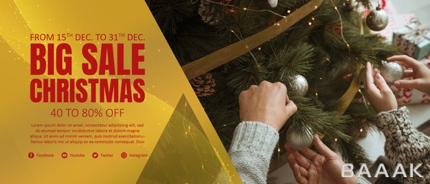 بنر-زیبا-Christmas-banner-template_812184208